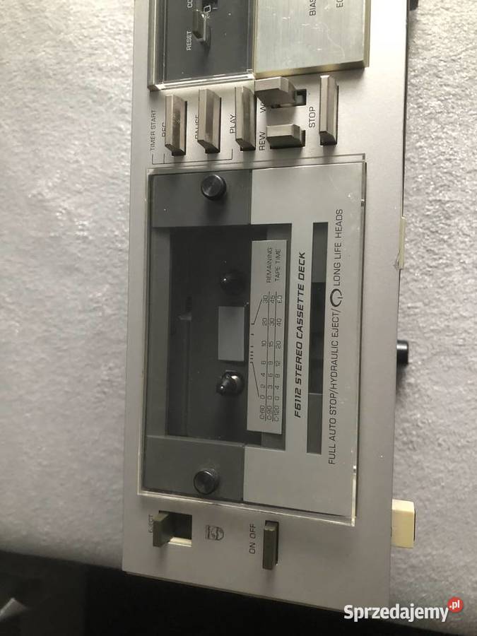 Magnetofon deck Philips F 611300 Vintage śląskie Jaworzno