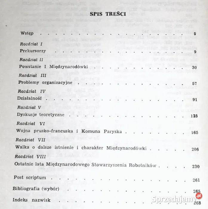 Pierwsza Międzynarodówka 1864 1876 Sukcesy i Pozostałe Książki i Podręczniki Chełm sprzedam