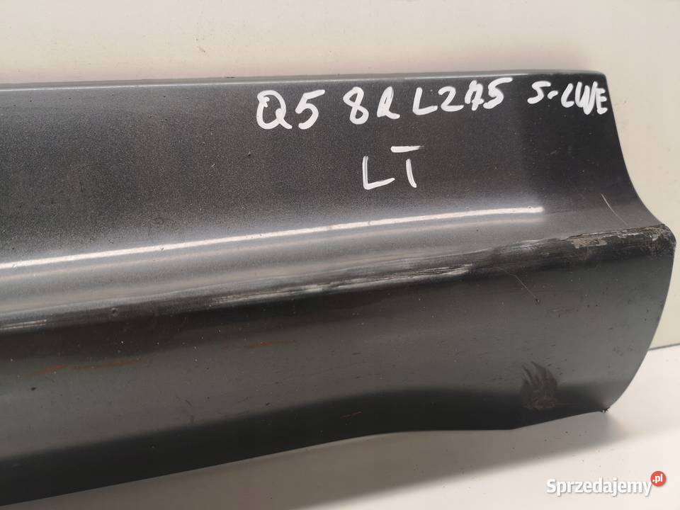 LISTWA DRZWI LEWY TYŁ AUDI Q5 8R S LINE LZ7S Przystajń