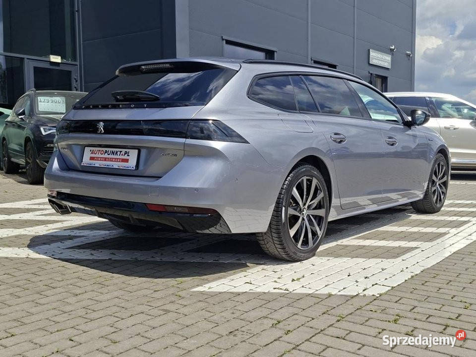 Peugeot 508 2020r FV23 LED Półskóra BLIS Kamera 106378km Kraków