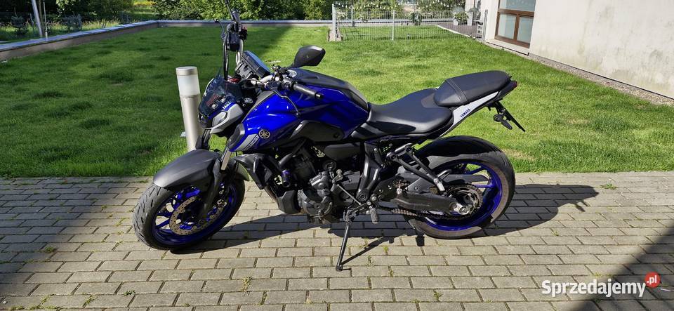 Yamaha MT07 A2 SCPROJEKT zadbany Rok produkcji 2022 Piotrków Trybunalski