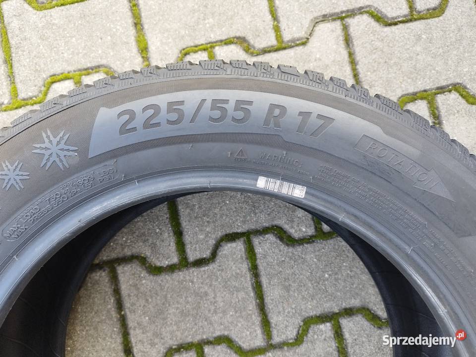 Opony zimowe Michelin Alpin 5 225 55 R17 z 2023r Warszawa