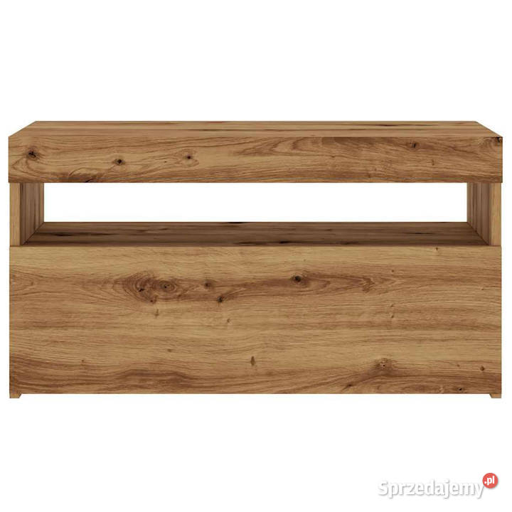 Szafki TV z LED 2 dąb artisan materiał mazowieckie Warszawa
