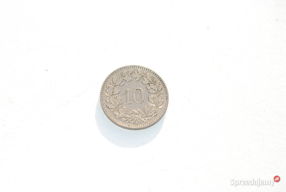 Stara moneta 10 rappenów reppen Szwajcaria 1962 sprzedam