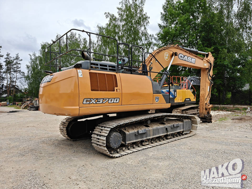 Case CX370D 2016r 10750 mtg CAT Liebherr Hitachi Ostrowiec Świętokrzyski