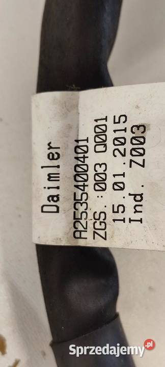 MERCEDES GLC W253 X253 PRZEWÓD ALTERNATORA osobowe