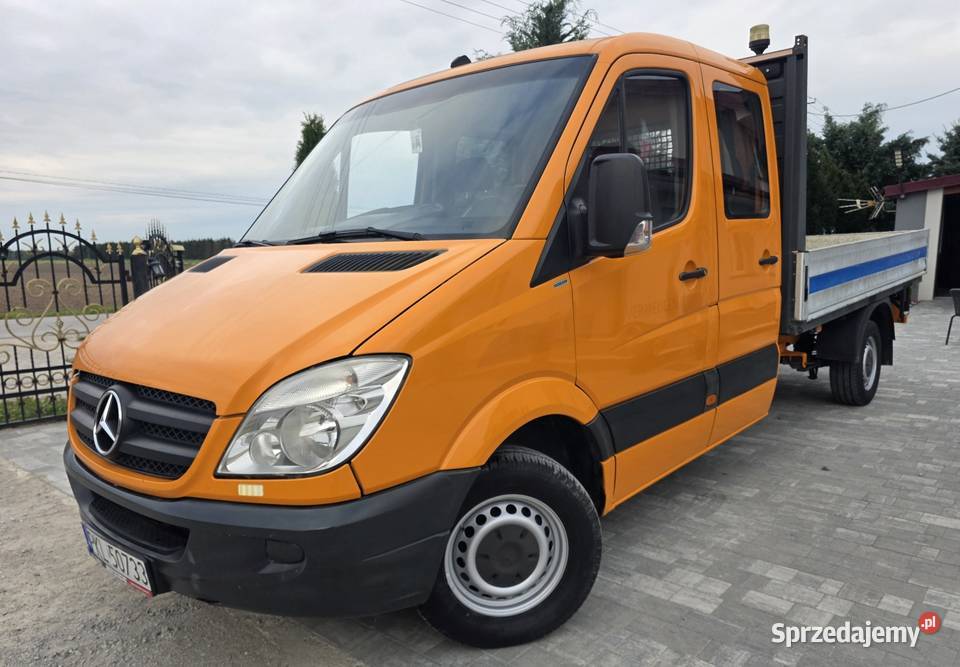 Mercedes Sprinter 906 2 7 Cdi Doka Skrzynia Brudzeń Duży