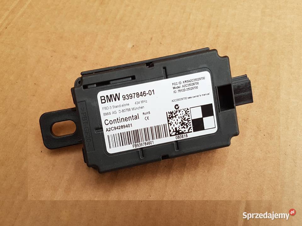 BMW 1 120 F20 f21 LIFT moduł zdalnego sterowania komputery Legnica