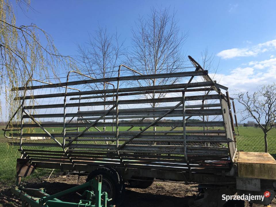 Przyczepa samozbierająca Przyczepy rolnicze Kępie