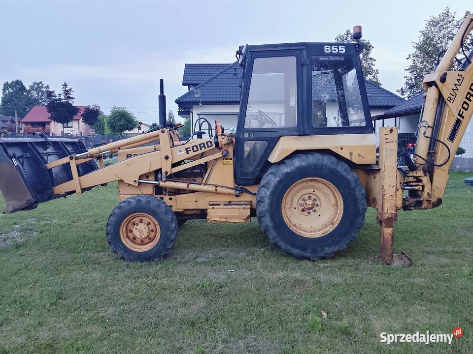 Koparko ładowarka Ford 4x4 Łopuszno
