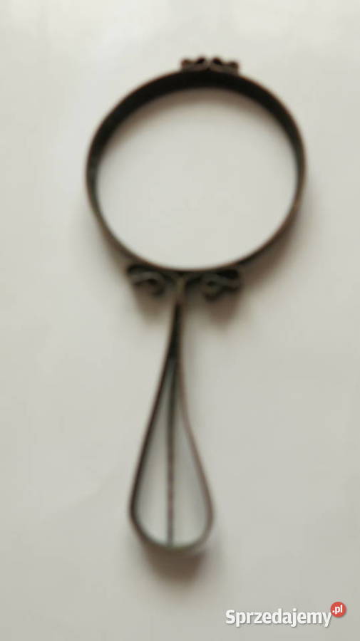 Oprawka na lusterko chyba miedziana 7 uchwyt 6 Kraków sprzedam