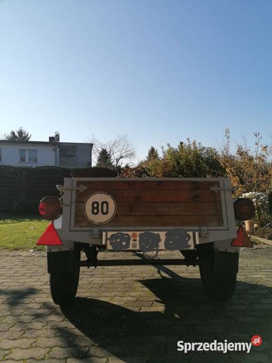 Przyczepka samochodowa lekka