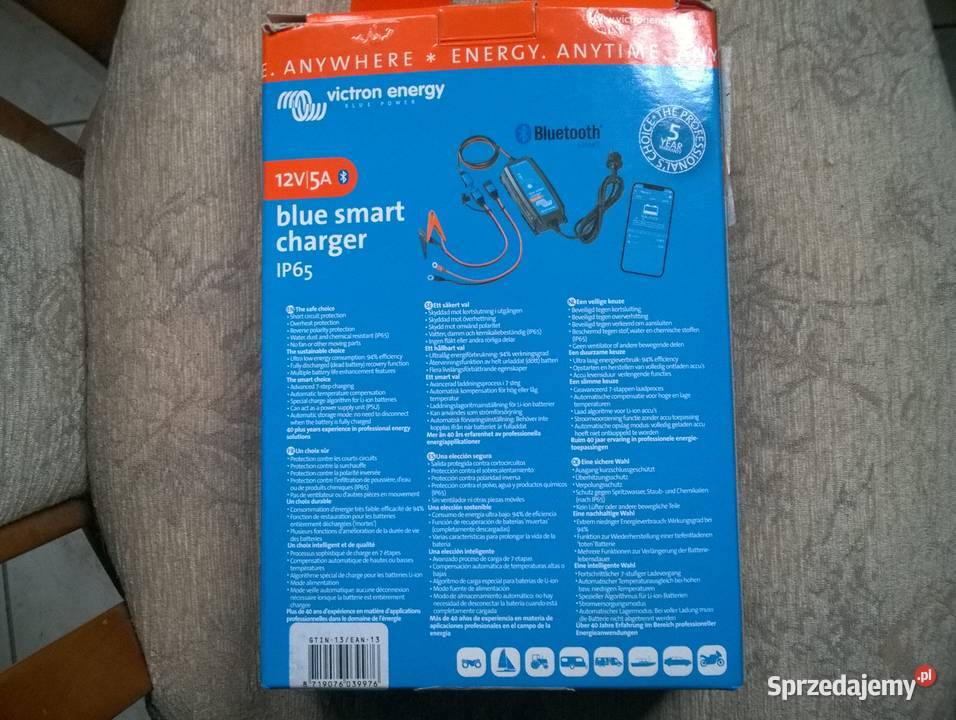Ładowarka Victron BLUE SMART IP65 5A 12V