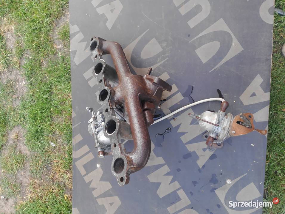 Kolektor ssący wydechowy gaźnik z plabą pompa osobowe Sokołów Podlaski