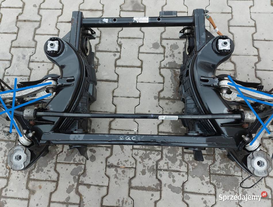 Mercedes EQC 400 W293 BELKA ZAWIESZENIA SANKI Zestawy zawieszenia