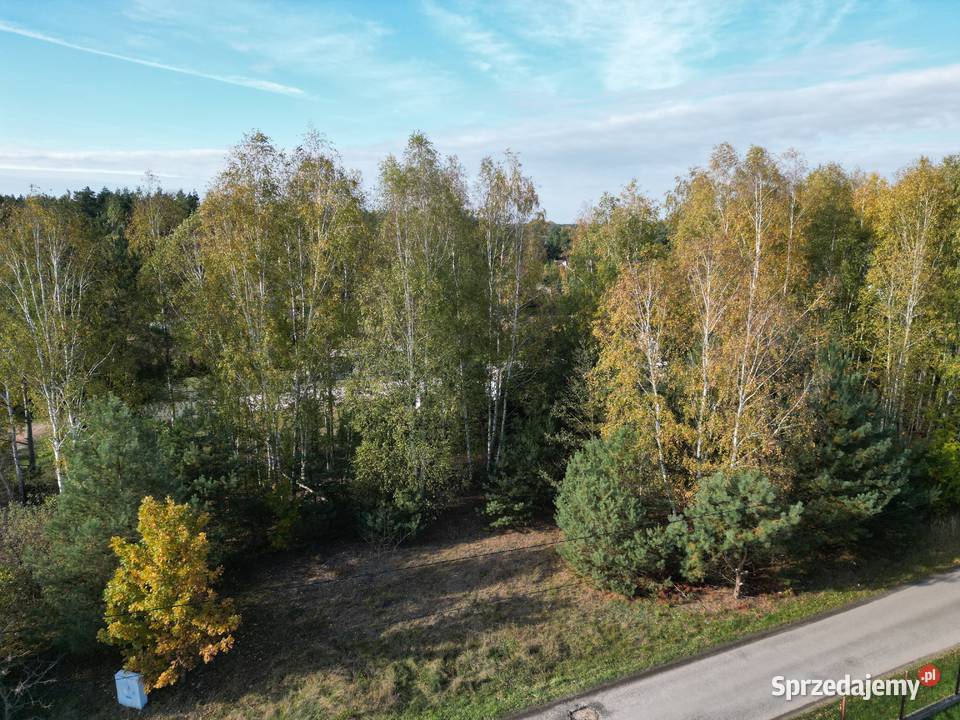 Urokliwa działka budowlana 1331 m Mrozy gm