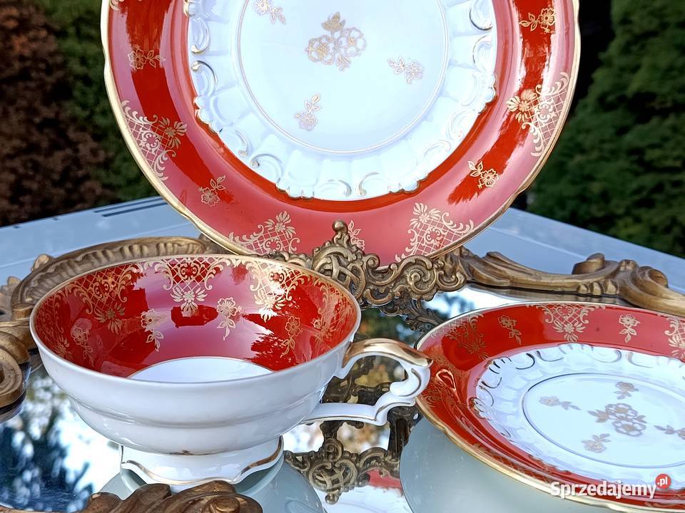 Filiżanka Trio porcelanowe sygnowane Klenica sprzedam