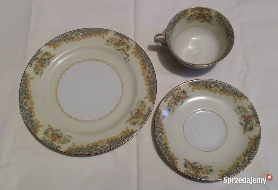 Stara japońska filiżanka trio Rose China małopolskie Kraków