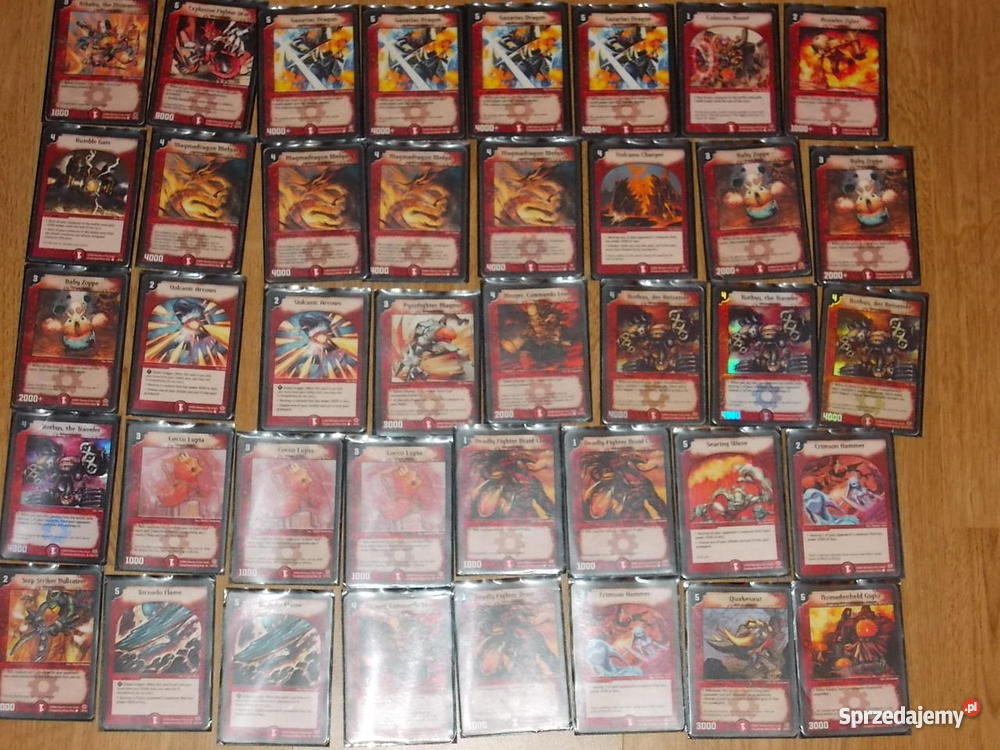 Talia duel masters ogień 40 kart Gry Leźno