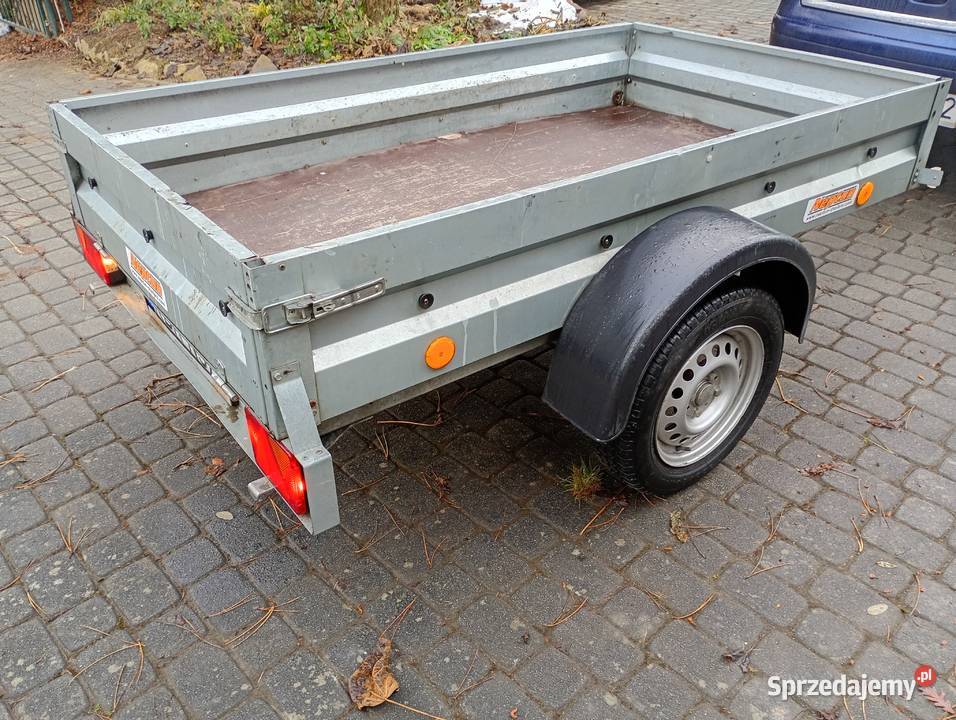 Przyczepka lekka zarejestrowana Do samochodów osobowych Dębno
