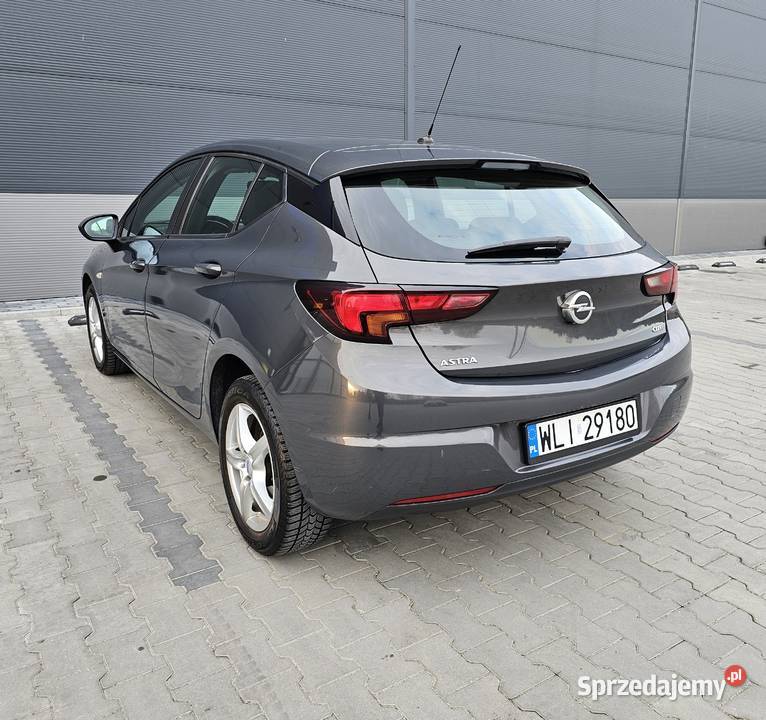 Opel Astra K Salon Serwisowana w ASO 1600cm3 Poniatowa