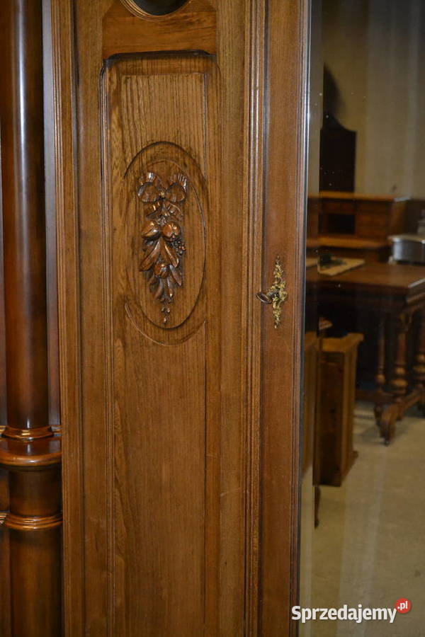 szafa secesyjna 1920 cedr Będzin