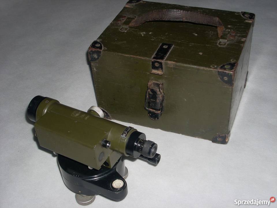 Niwelator optyczny Ni 4 PZO Warszawa 1956r Lesko