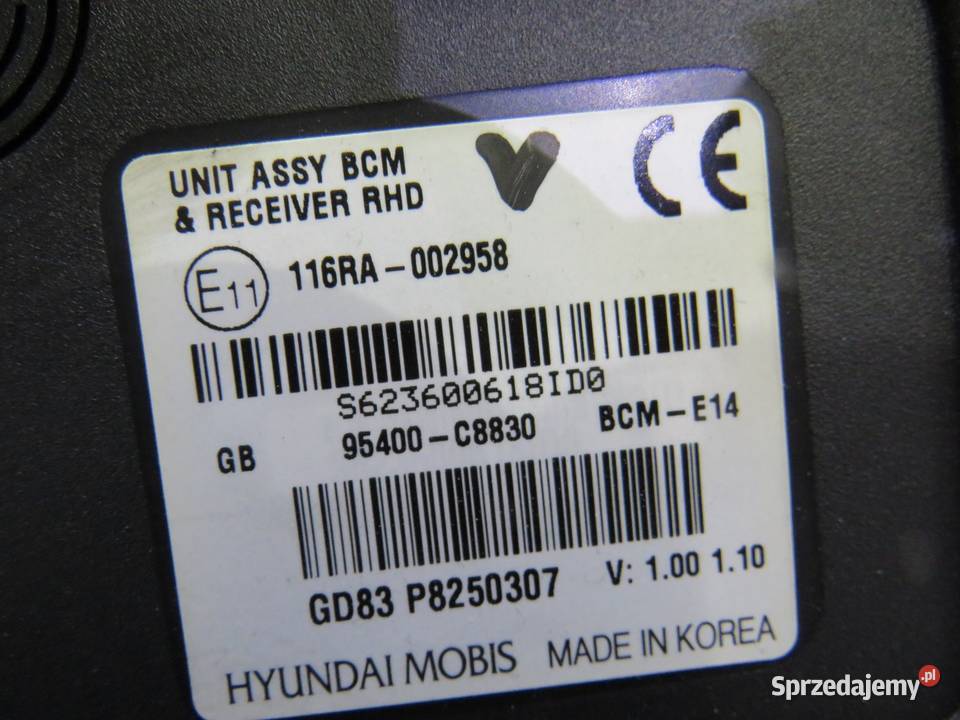 MODUŁ BCM HYUNDAI I20 II 95400C8830 sprzedam
