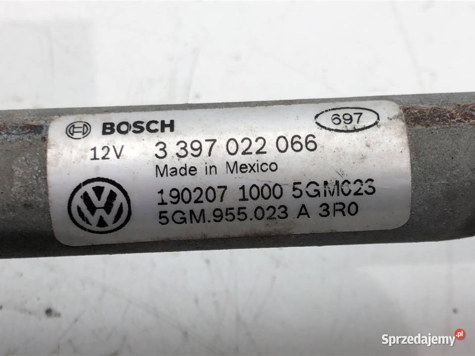 MECHANIZM WYCIERACZEK PRZÓD VW GOLF VII