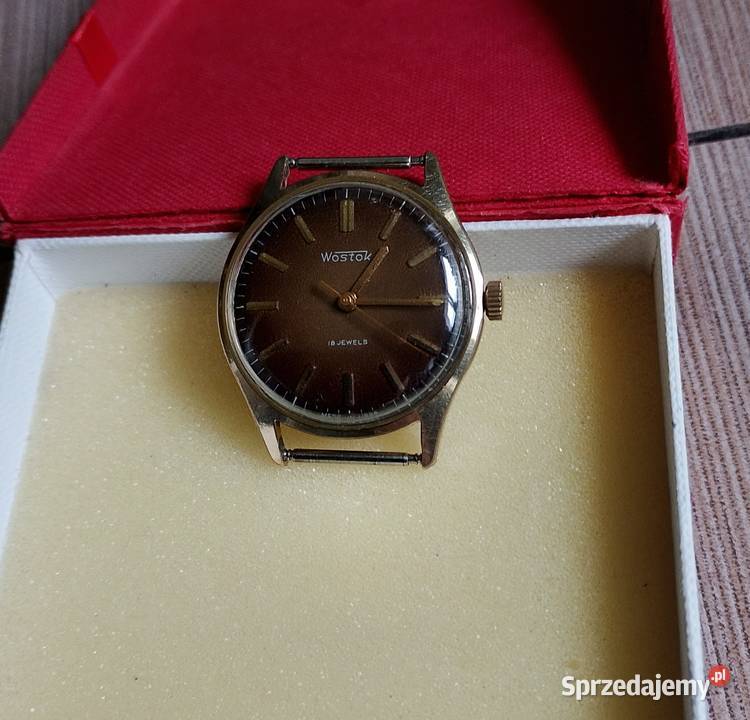 Zegarek Vostok pozłacany Stalowa Wola