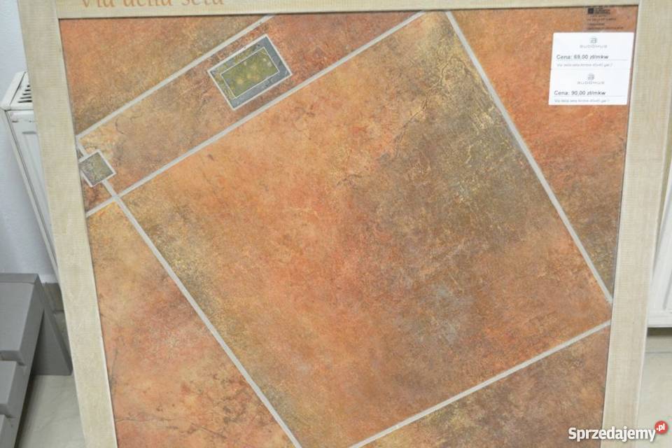 GRES Płytka Rustik AMBRA 45X45 GARDENIA Klasik małopolskie