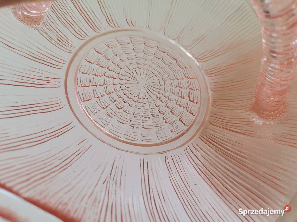 Stary nieużywany różowy koszyczek Cora HSG Katowice