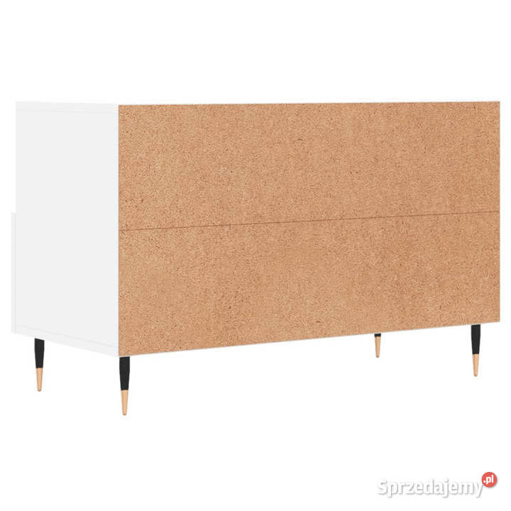 Szafka pod TV biała 80x36x50 materiał Warszawa