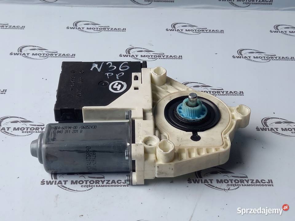 GOLF VI 12r silniczek szyby prawy przód Wyposażenie elektryczne