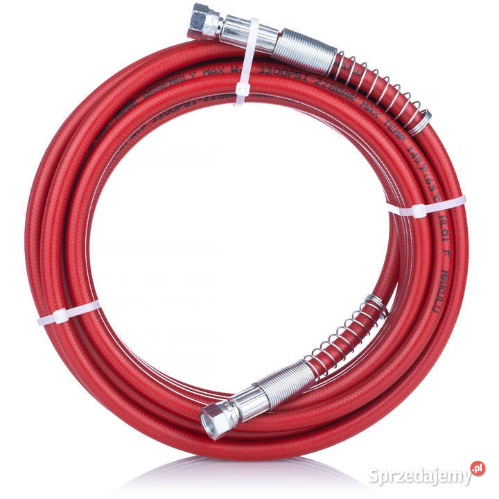 Wąż Stalowy do Agregatu Malarskiego 30m 228 bar