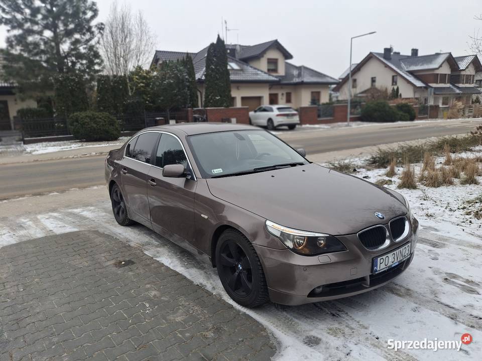 Bmw e60 2006 automat Poznań