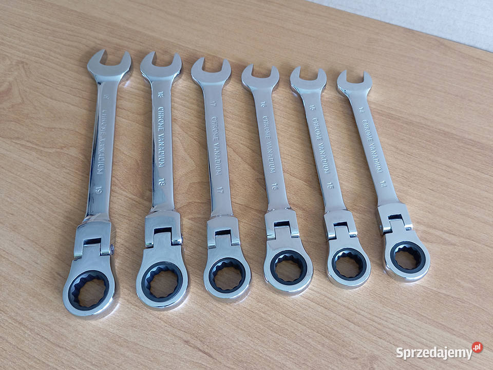 NOWY Zestaw kluczy płaskich oczkowych łamanych z Węgrów sprzedam