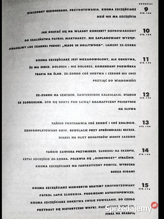 Zorro załóż okulary Marta Tomaszewska miękka Chełm sprzedam