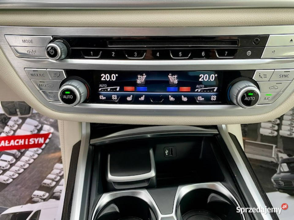 BMW 750 SALON XDrive VOLL 400 M PAKIET HEAD UP Leszno