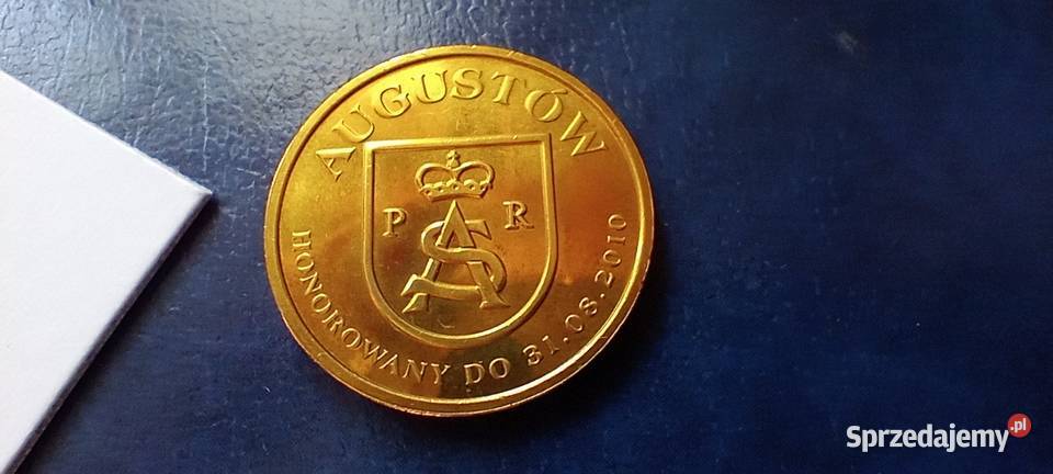 Stare monety Medal 4 Augusty 186
