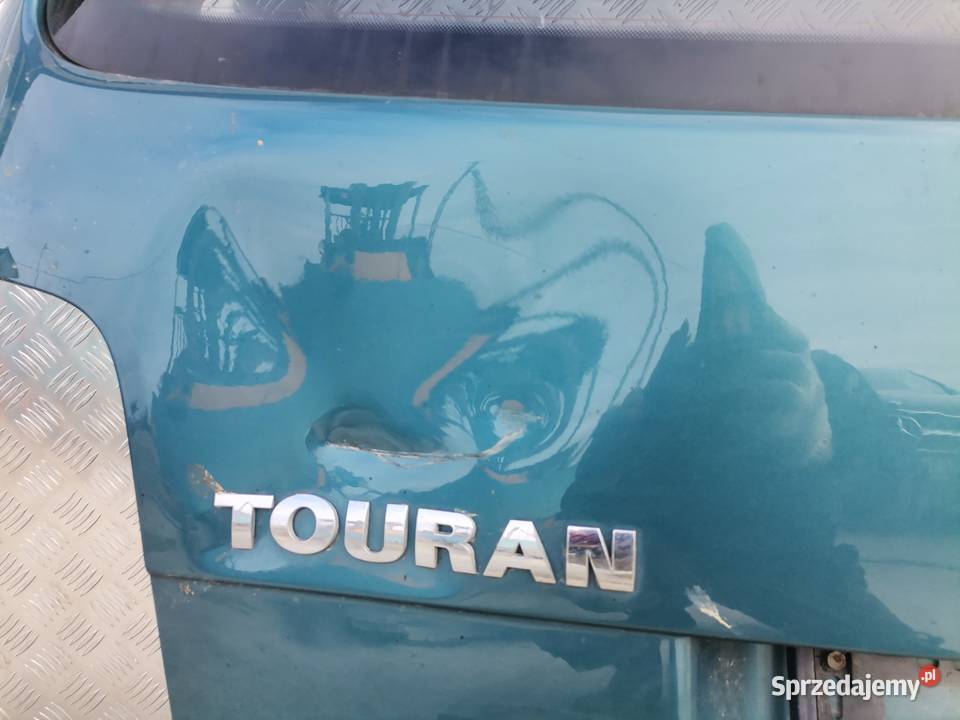 Klapa Tył Bagażnika Volkswagen Touran 04r Pogorzelec