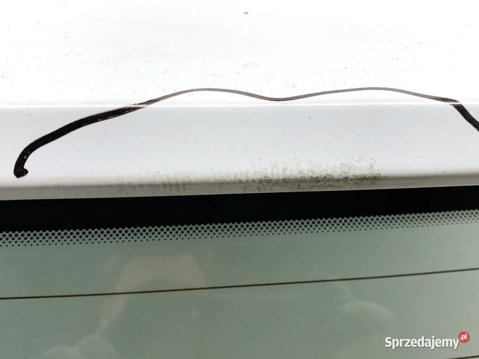 KLAPA TYŁ KIA CEED Kombi 1218 CASSA WHITE TYLNA osobowe