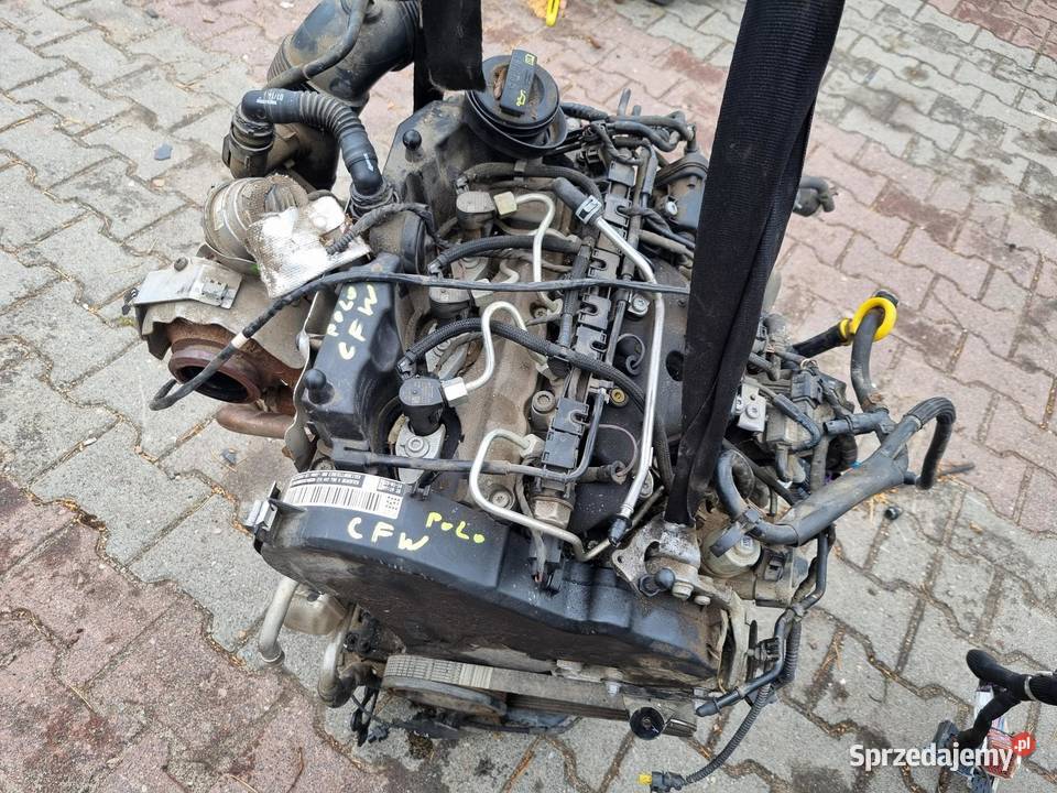 SILNIK VW POLO V 6R0 12 TDI CFW KOMPLETNY wielkopolskie