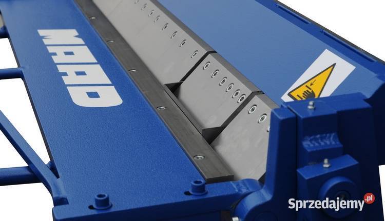 MAAD HS210012 ZAGINARKA GIĘTARKA SEGMENTOWA Opalenica
