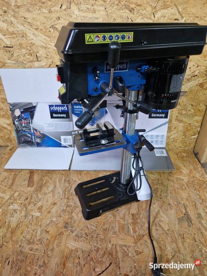 Wiertarka stołowa Scheppach DP16V sl 550 wat Elektryczne