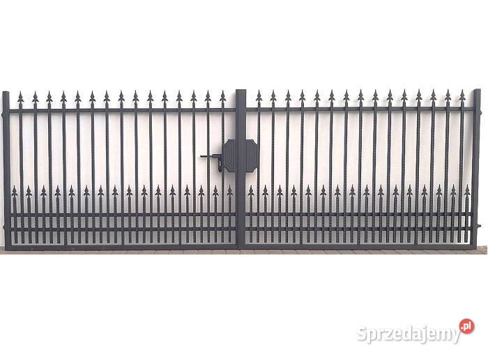 Brama skrzydłowa metal Jacowlany