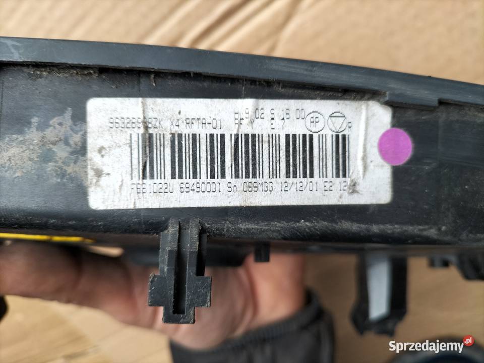 Panel Nawiewu klimatyzacji CITROEN C5 Kamień-Kolonia