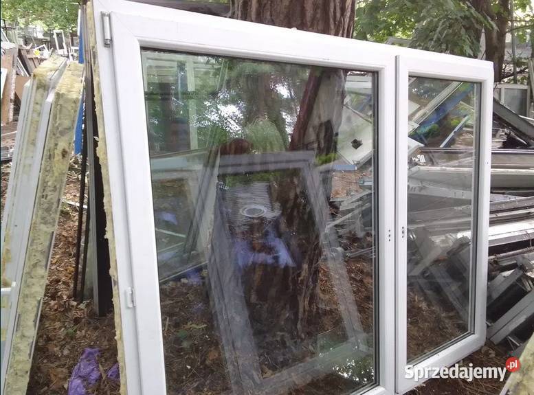 Okno PCV 207 x 163 okazja Okna ścienne sprzedam