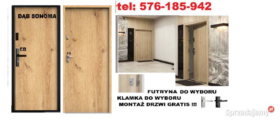 Drzwi akustyczne zewnętrzne wejściowe Drzwi zewnętrzne Bytom