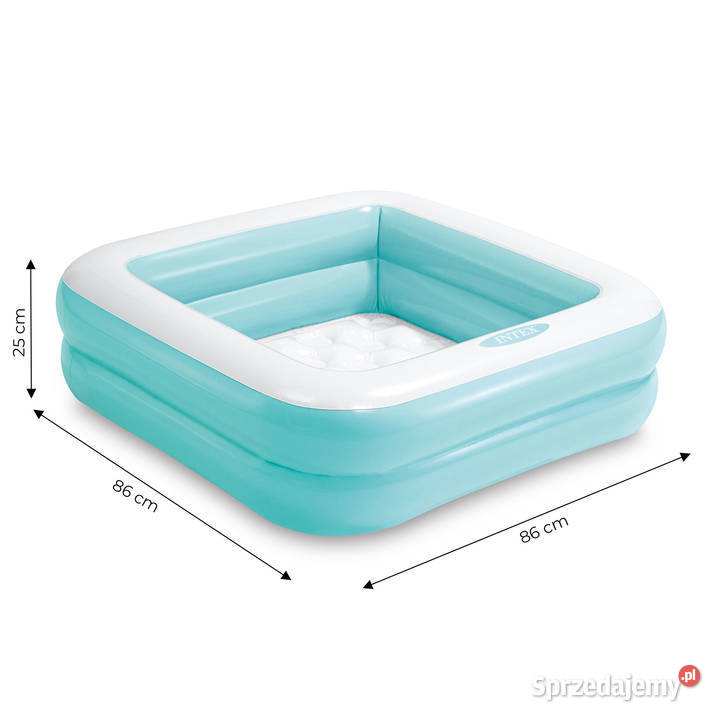 Basen brodzik dzieci pompowany niebieski INTEX Smogorzów